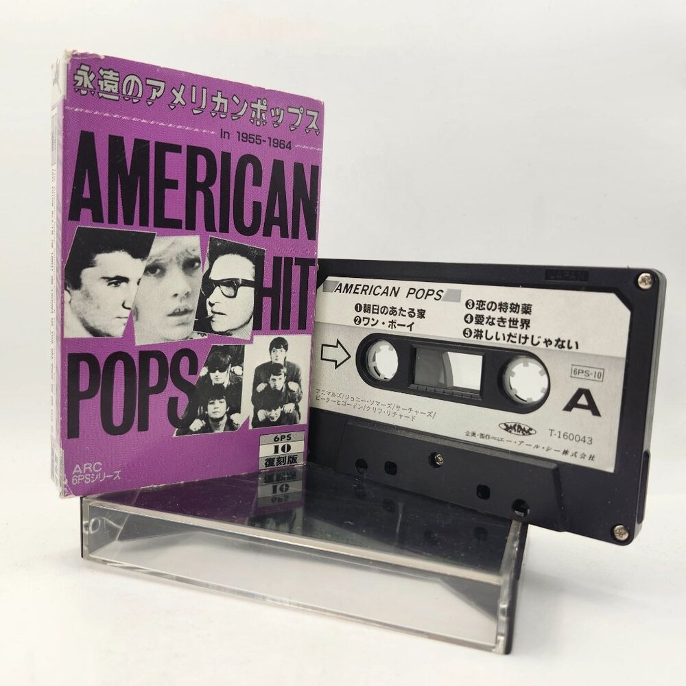 All American Pops Hits Japan Import Cassette 1960s